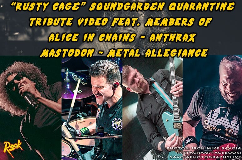 Rusty Cage Soundgarden Tribute Video