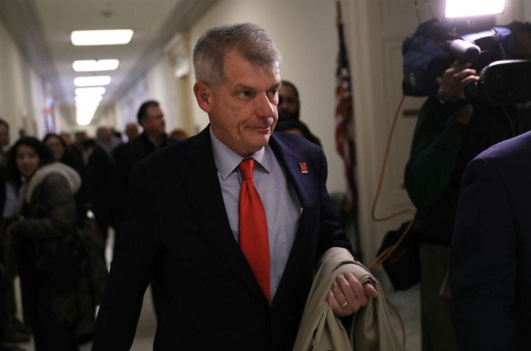 Wells Fargo CEO Tim Sloan's pay rose to $18.4 million in 2018, even as the bank continued an apology tour for customer abuses and faced massive regulatory penalties.