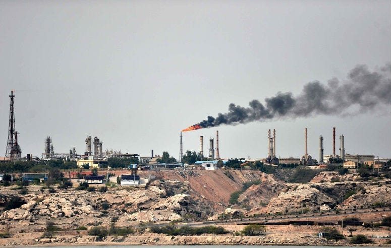 US oil prices raced above $65 a barrel on Monday for the first time since Halloween after the White House pledged to deepen its crackdown on Iran.