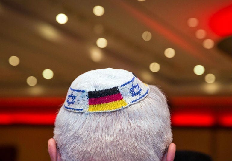 German Jews have been warned by a leading government official not to wear traditional kippahs in all public settings following a rise in anti-Semitic attacks across the country.