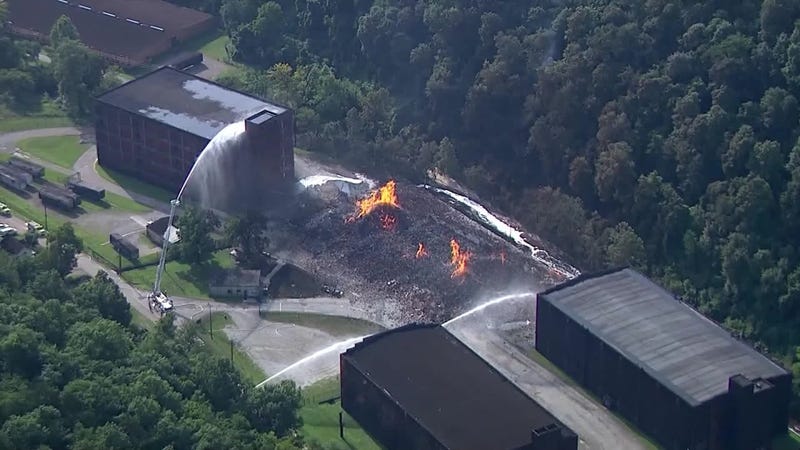 Jim Beam warehouse fire