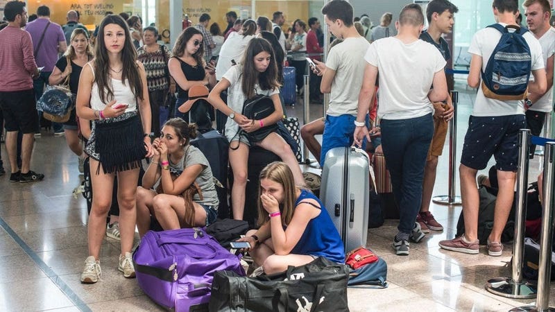 Airport delays