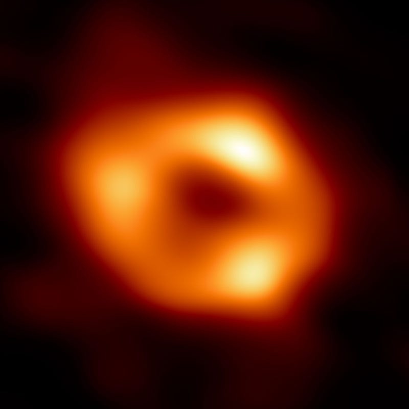 First image of Sgr A* black hole at the center of the Milky Way