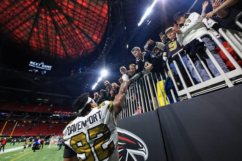 New Orleans Saints Mercedes-Benz Stadium Atlanta