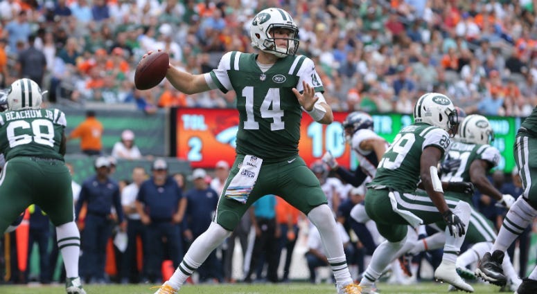 Jets quarterback Sam Darnold