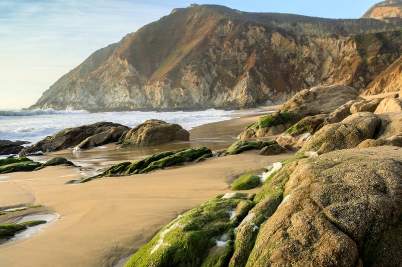 Gray Whale Cove State Beach, Half Moon Bay, San Mateo County