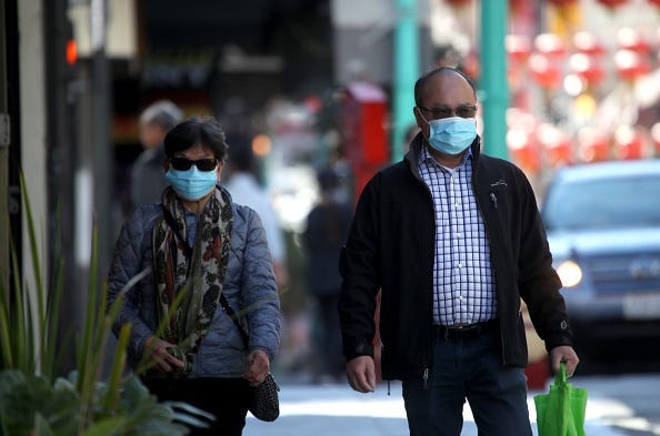San Francisco, face masks