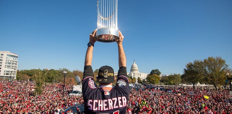 When is Nationals World Series parade