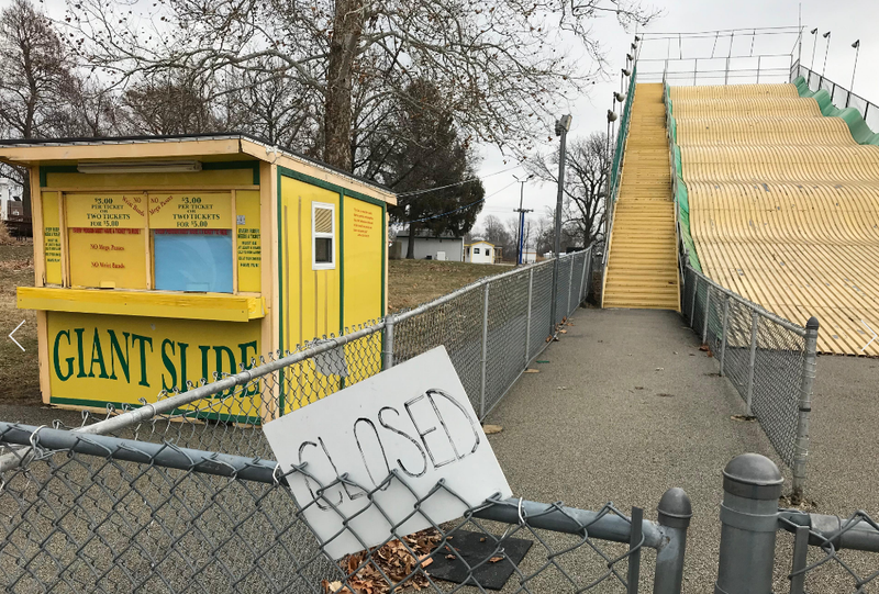 Giant Slide at Illinois State Fair is for sale.