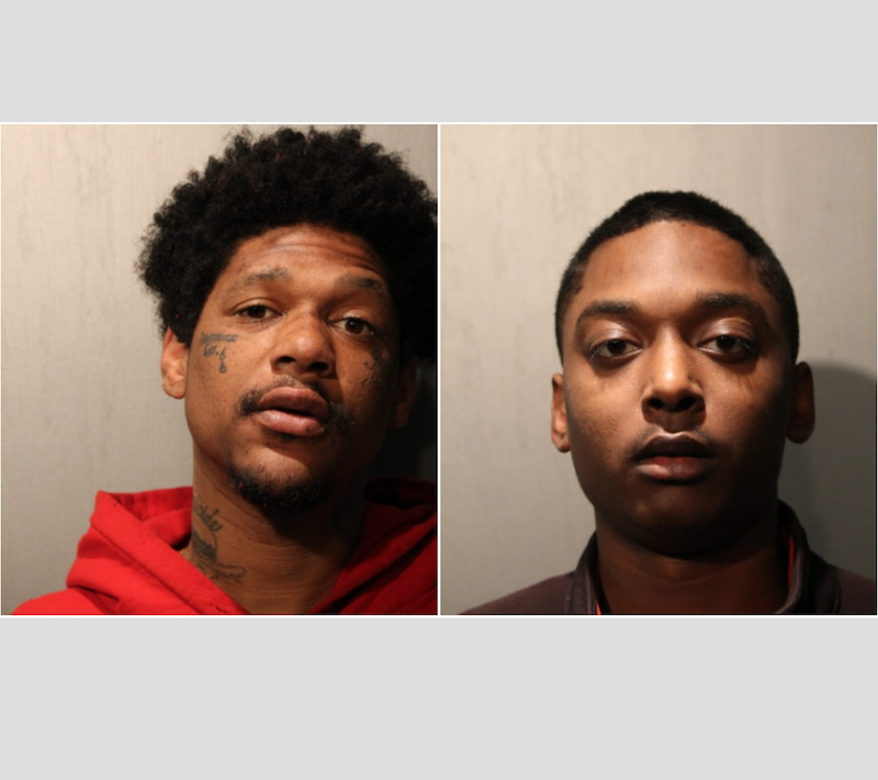Jovan Battle (L) and Menelik Jackson (R)