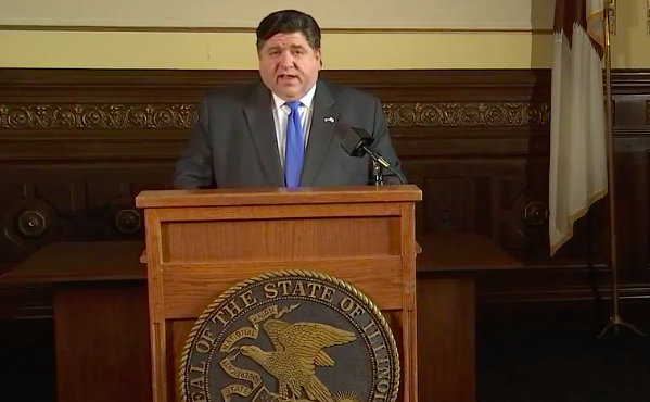 Pritzker In Springfield