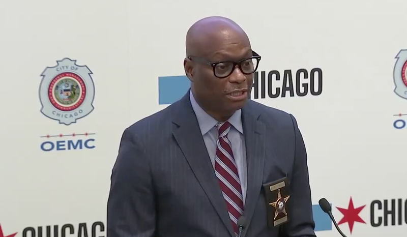 Chicago Police Superintendent David Brown