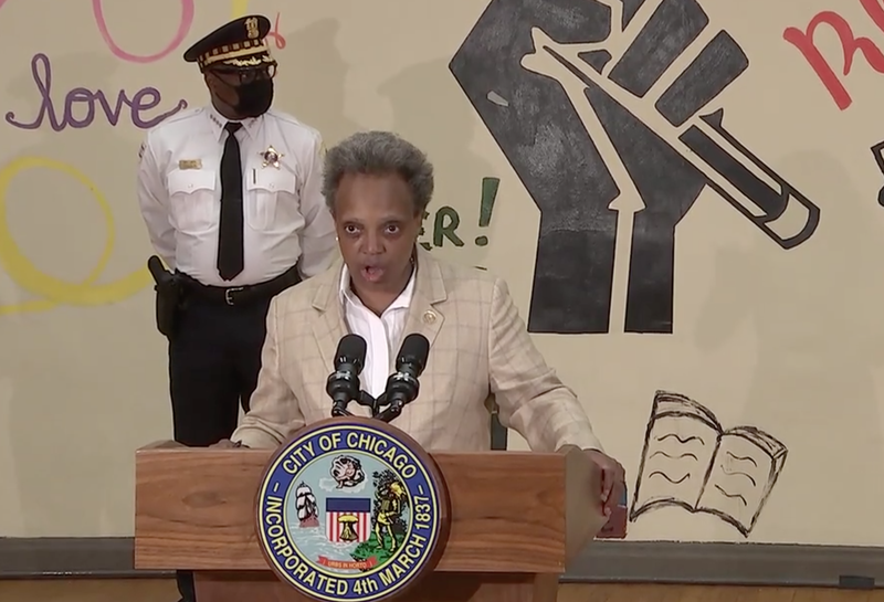 Mayor Lightfoot joined city departments, agencies, and street outreach partners to announce public safety efforts ahead of the Fourth of July weekend.
