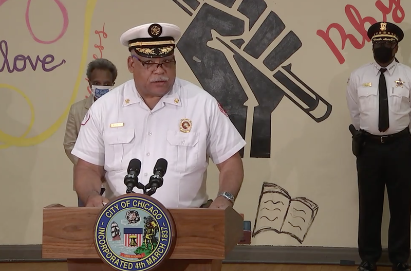 Fire Department Commissioner Richard Ford