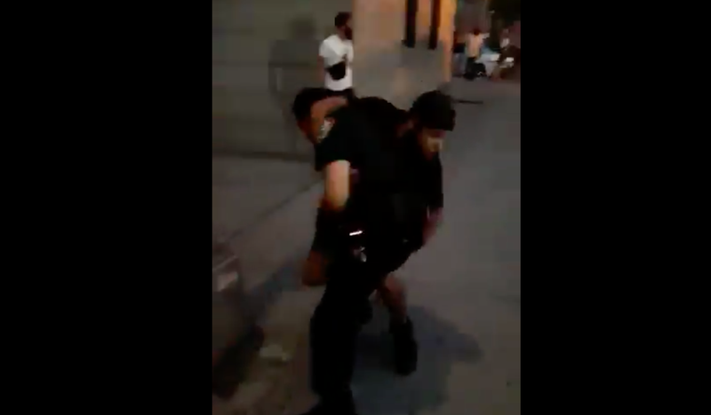 NYPD officer in chokehold