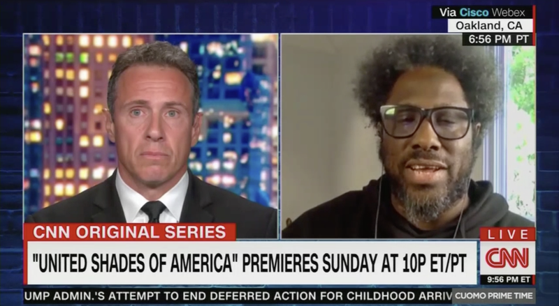 Chris Cuomo and Kamau Bell CNN