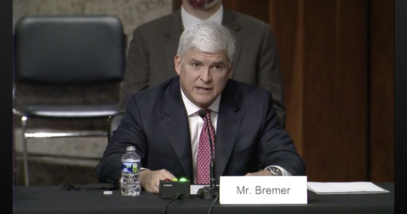 Bremer confirmation hearing
