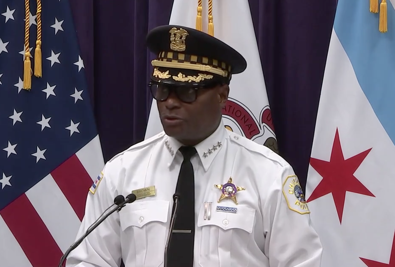 Chicago Police Superintendent David Brown
