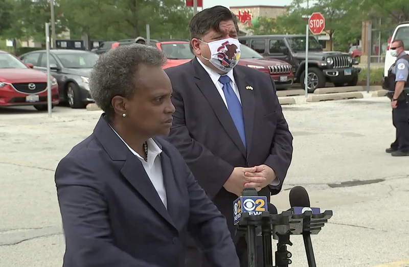Chicago Mayor Lori Lightfoot took questions Monday following the overnight crime that happened in Chicago's downtown area.