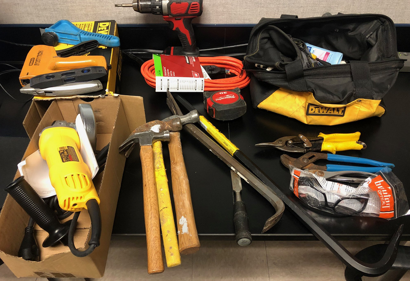 Burglary Tools Found In Box Truck
