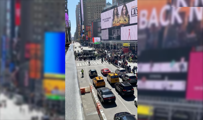 Times Square protest