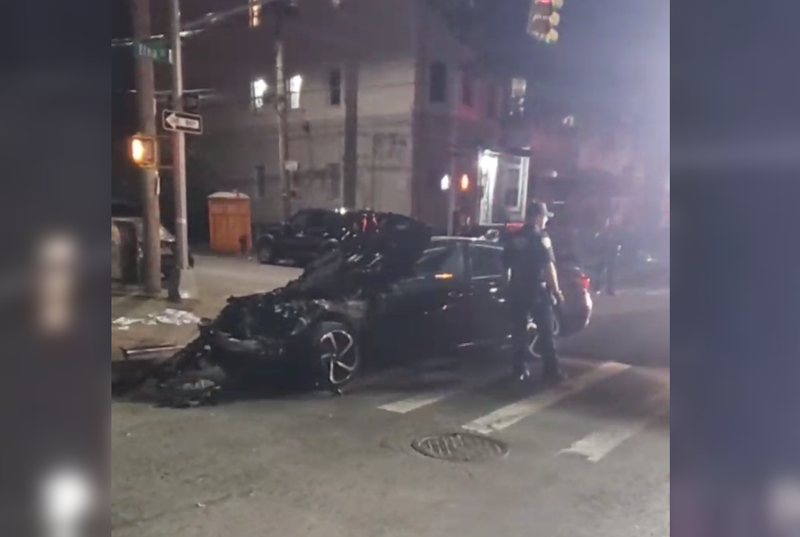 NYPD Brooklyn crash