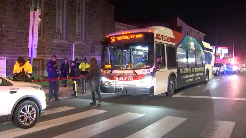 Stray bullet hits passenger on SEPTA bus in Frankford