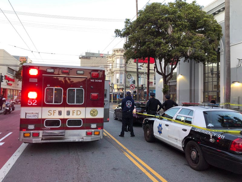 Three injured in Mission District crash