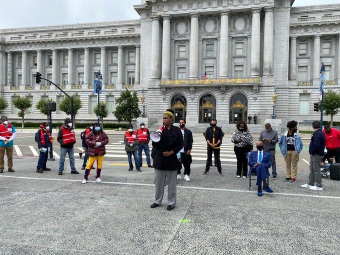 Advocates urge the public to vote YES on Prop. 16 and 17 in November.