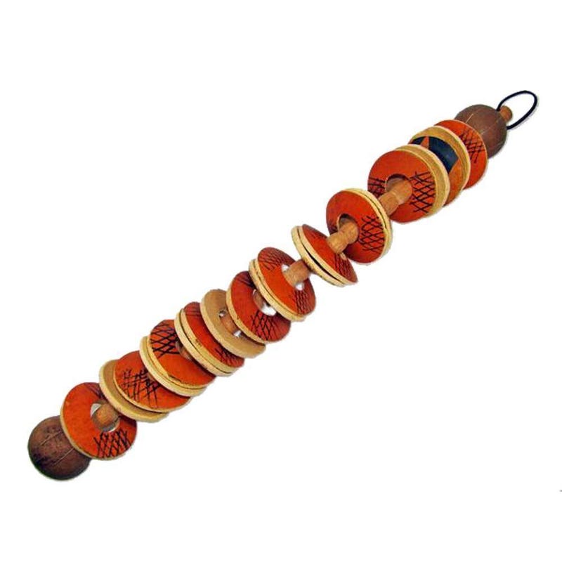 Handmade Duanswa Gourd Bits Shaker Stick