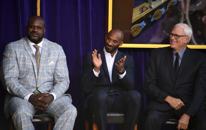 Shaq Kobe Phil Jackson