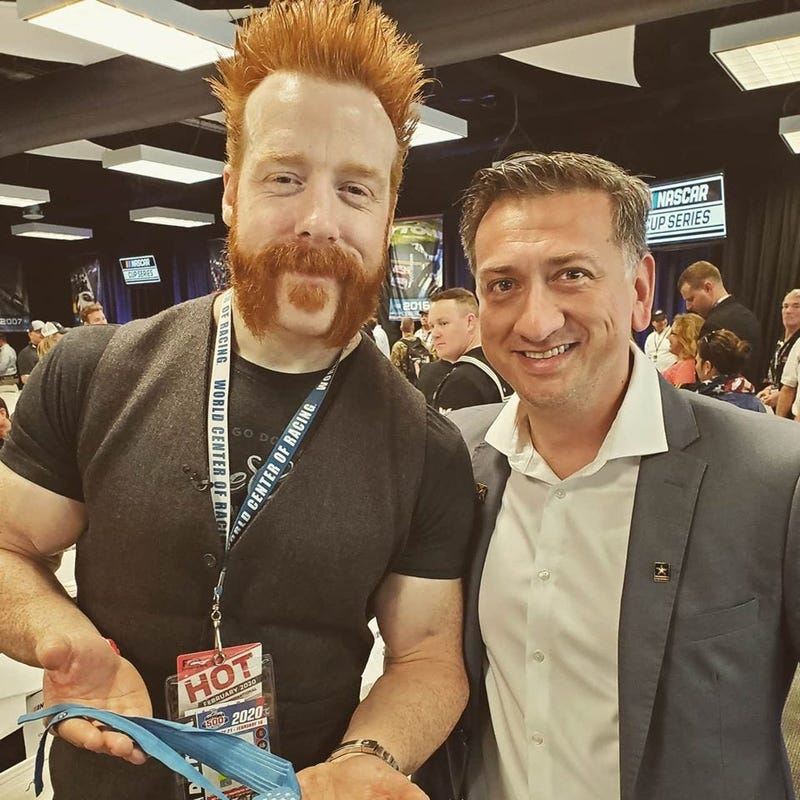 David Bellavia with Sheamus