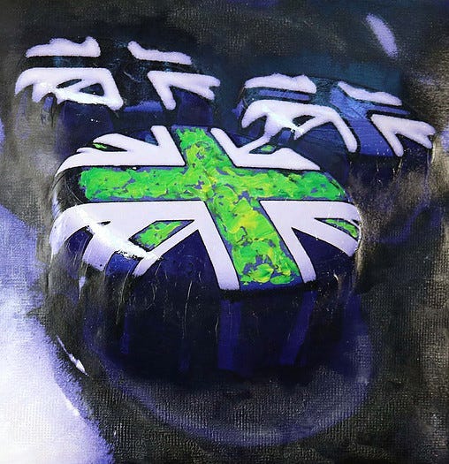Artwork from Def Leppard drummer Rick Allen