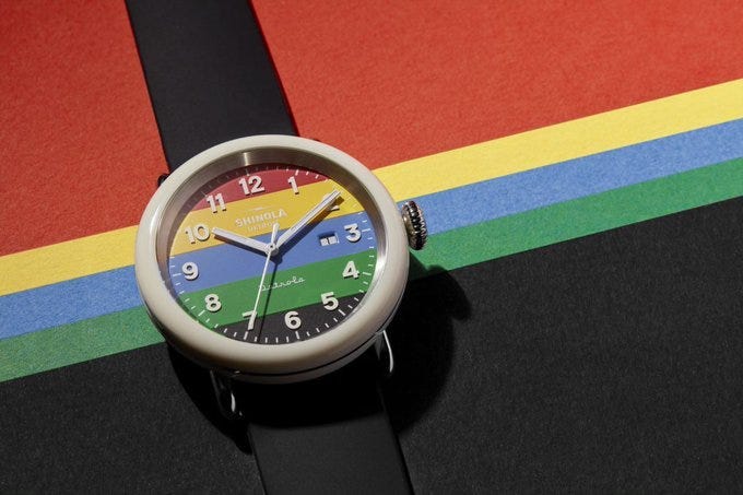 Shinola Detroit watch to benefit healthcare workers