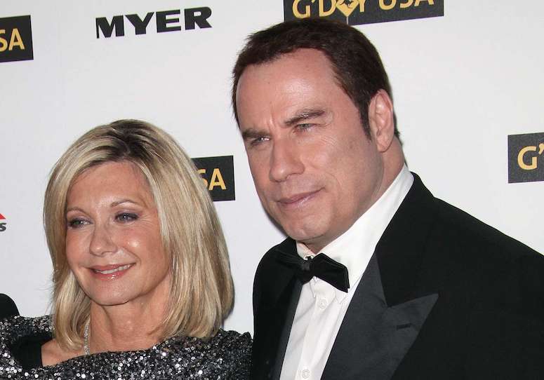 Olivia Newton-John, John Travolta, Red Carpet, G'day USA Gala, 2010