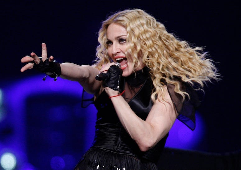 Madonna, Live, Concert, Singing, Wachovia Center, Philadelphia, 2008
