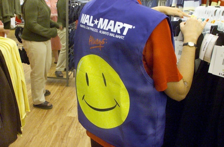 WalMart, Employee, Vest, Clothing Department, 2004