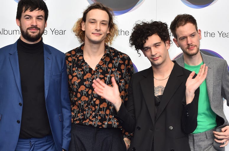 1975, the 1975, matt healy, twitter, instagram, facebook, social media, deleted