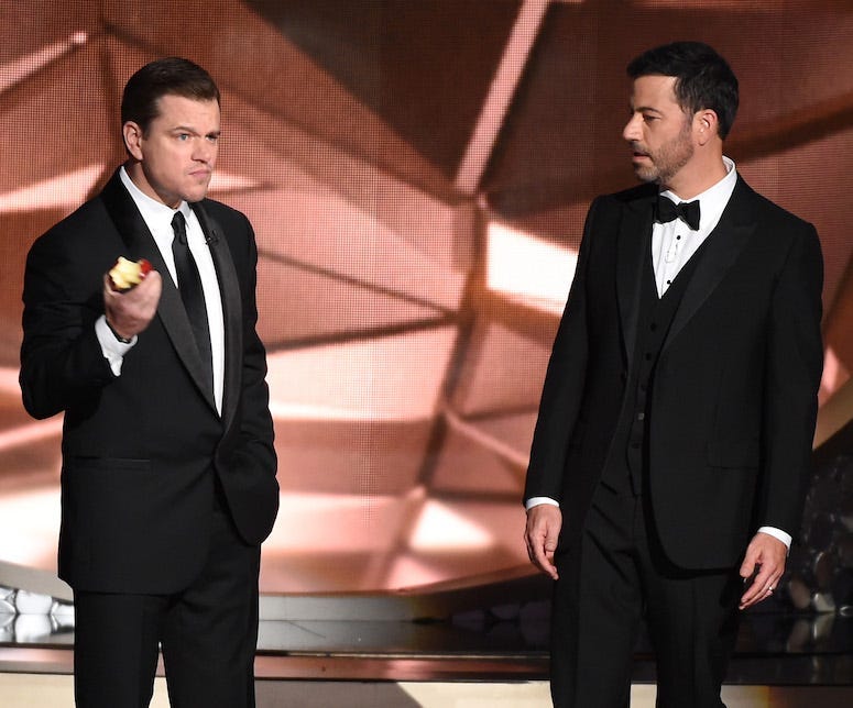 matt damon, jimmy kimmel, tom brady, windows breaking, hilarious