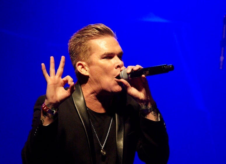 Mark McGrath, Sugar Ray, Concert, Singing, El Rey Theatre, 2016