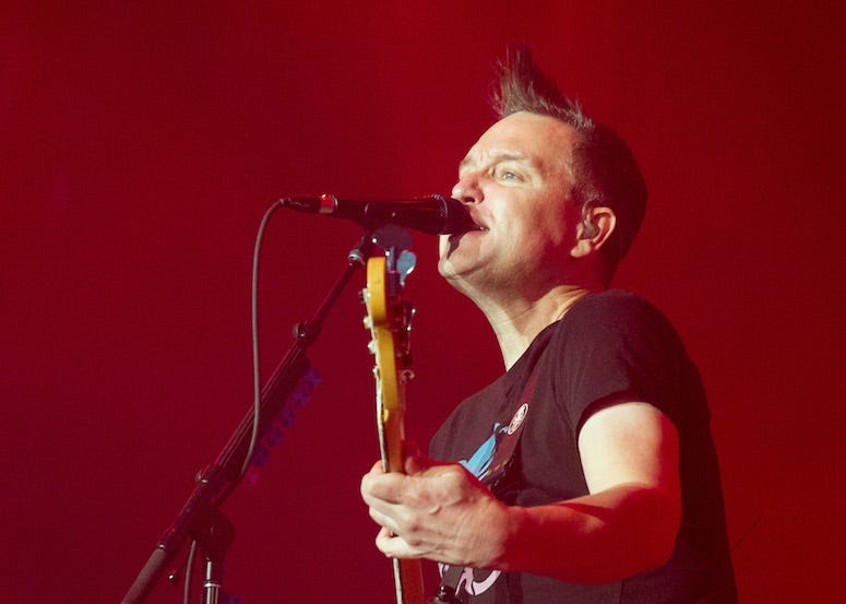 Mark Hoppus, Blink-182, Bass Guitar, Singing, The Forum, 2016