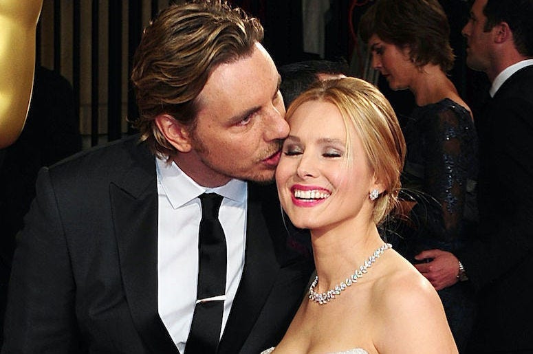 Kristen Bell, Dax Shepard, Red Carpet, Kiss, Smile, 2018
