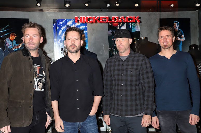 Nickelback, Memorabilia Case, Hard Rock Hotel & Casino, Las Vegas, 2018