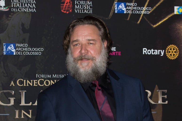 Russell Crowe, Red Carpet, Beard, Gladiator - In Concert, 2018