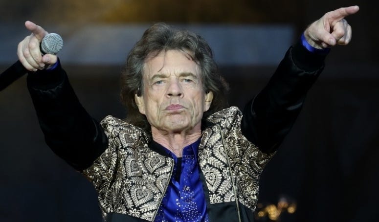 6/9/2018 - Mick Jagger of the Rolling Stones during their gig at the Murrayfield Stadium in Edinburgh, Scotland
