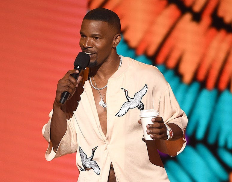 jamie foxx, all in the family, the jeffersons, live tv, abc
