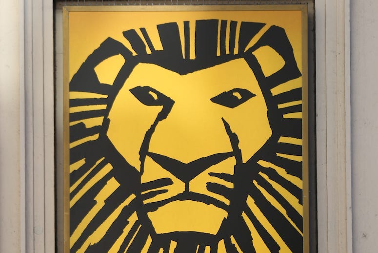 The Lion King, Poster, Musical, The Lyceum Theatre, 2018