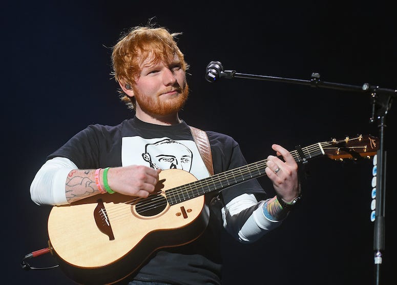 Ed Sheeran, Concert, Pittsburgh, Mac Miller Shirt, 2018