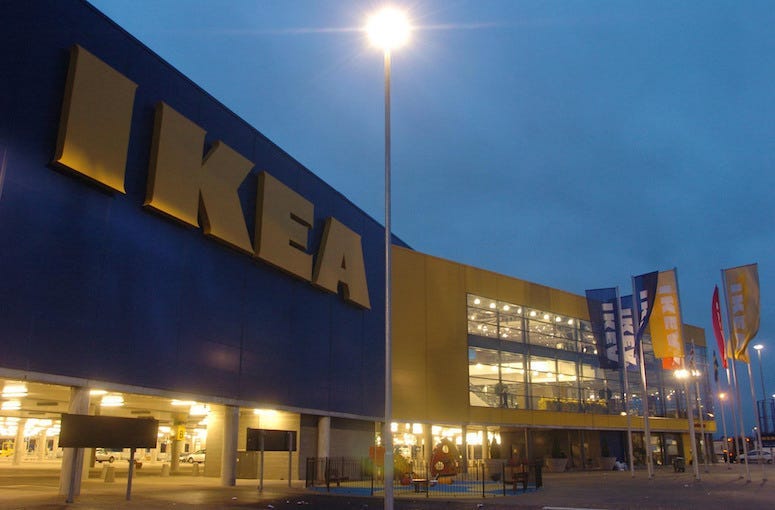 Ikea, Store, Front, Logo, 2018
