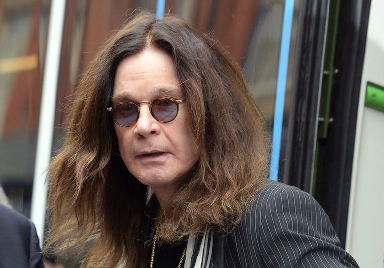 Ozzy Osbourne, Unimpressed, Train, Staring, Sunglasses, 2018